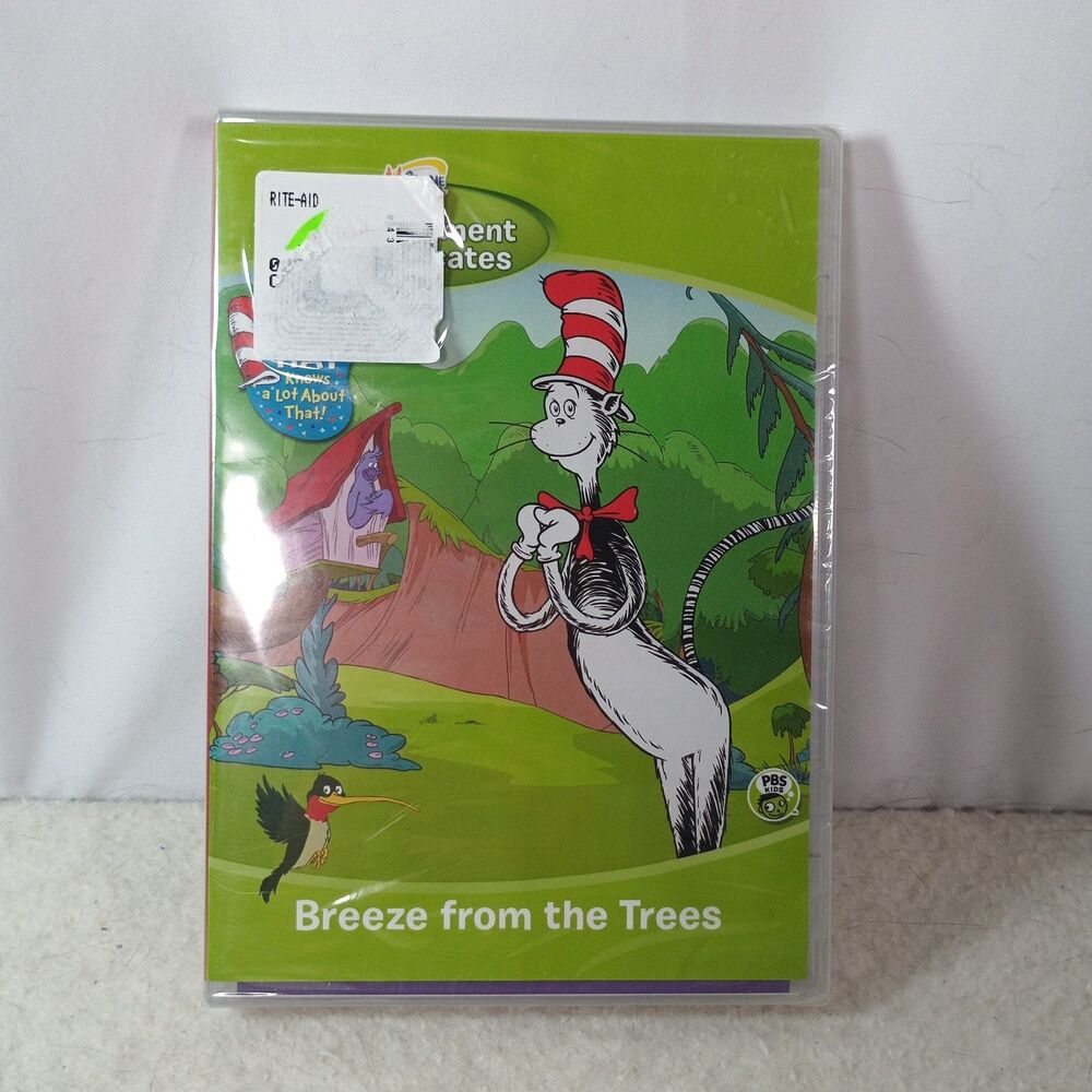 Cat In The Hat Knows A Lot About That Breeze From The Trees DVD Sealed PBS